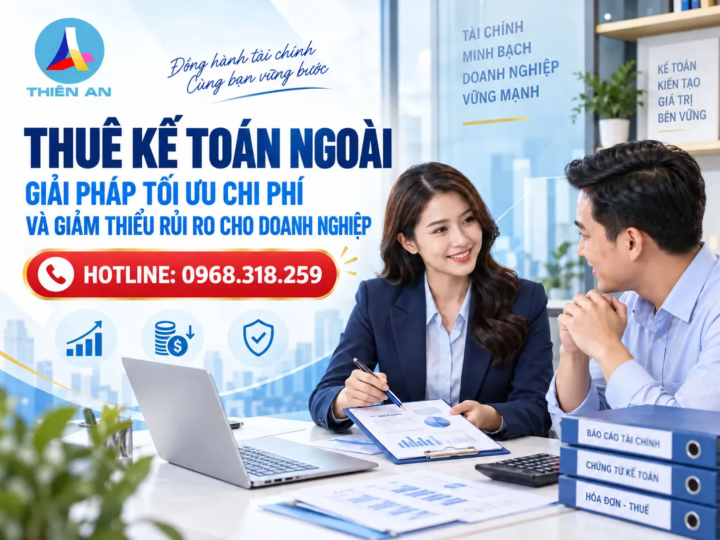 Thuê kế toán ngoài - Giải pháp tối ưu chi phí và rủi ro cho doanh nghiệp